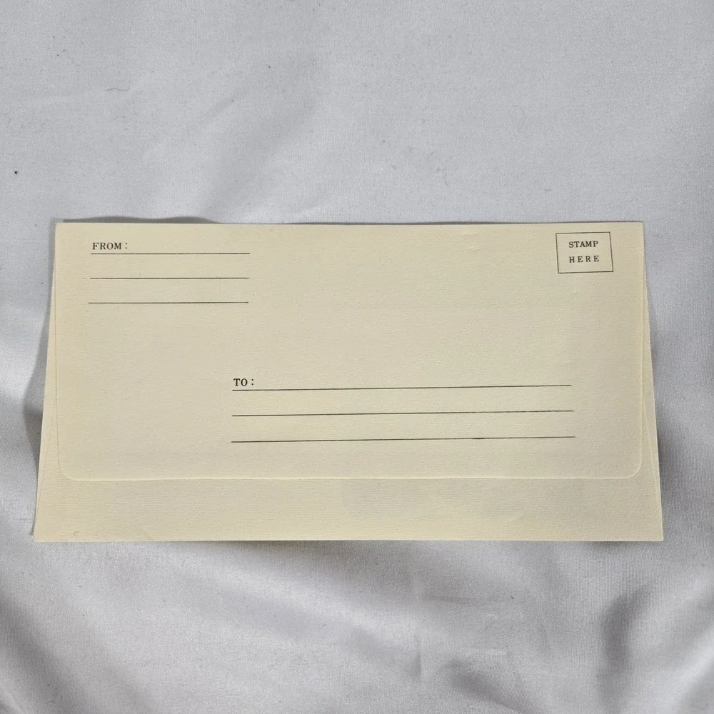 Vintage Hiroshige's Pictures Japanese Stationery Set 18 Sheets 7 Envelopes